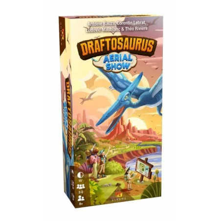 Draftosaurus : Aerial Show - Extension photo couverture de jeu