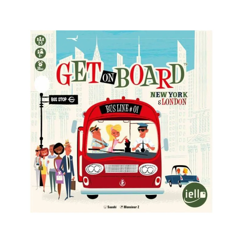 Get on Board : London & New York photo couverture de jeu