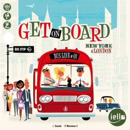 Get on Board : London & New York photo couverture de jeu