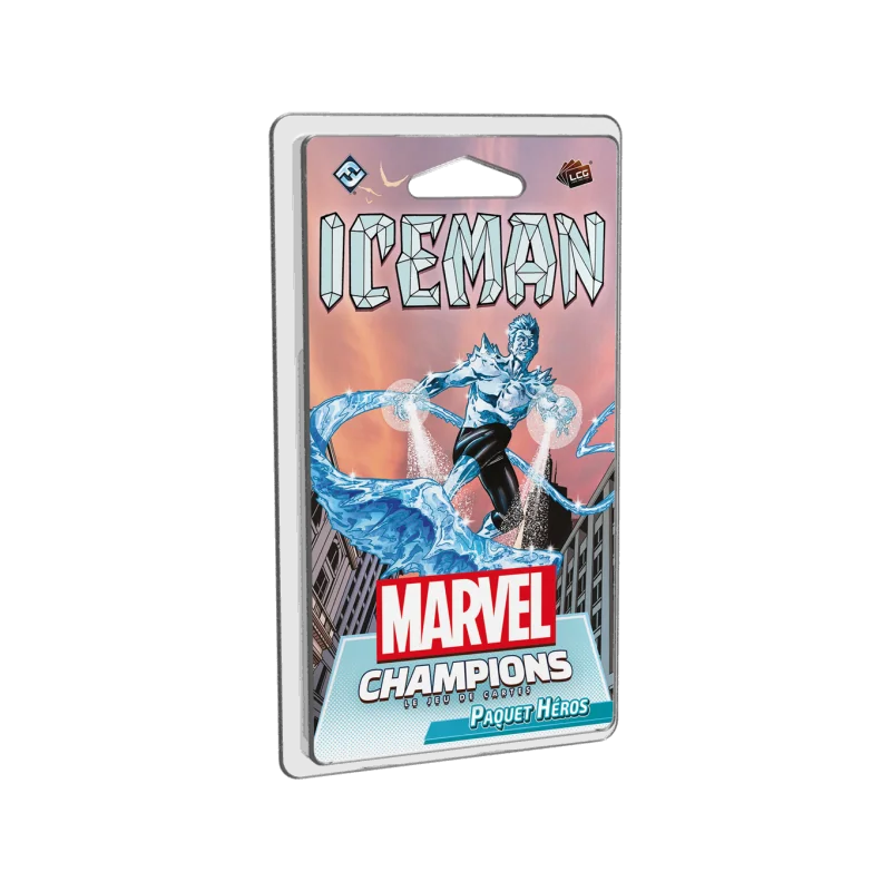 Marvel Champions : Iceman - Extension photo couverture de jeu