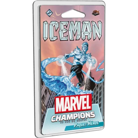 Marvel Champions : Iceman - Extension photo couverture de jeu
