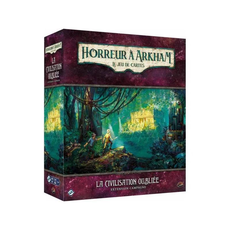 Horreur à Arkham JCE : La Civilisation Oubliée - Extension Campagne photo couverture de jeu