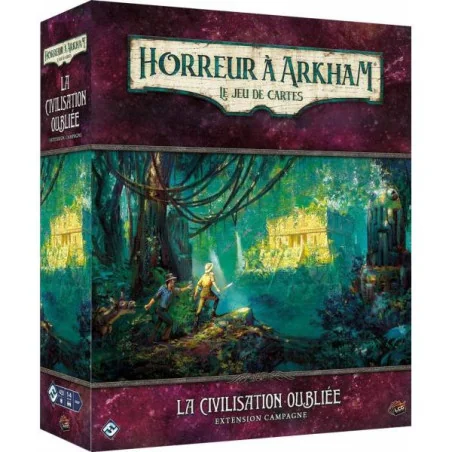 Horreur à Arkham JCE : La Civilisation Oubliée - Extension Campagne photo couverture de jeu