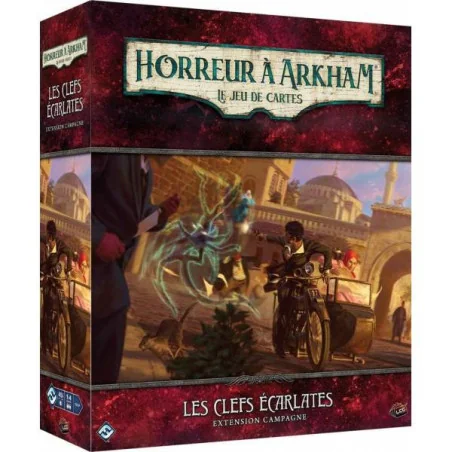 Horreur à Arkham JCE : Les Clefs Écarlates - Extension Campagne photo couverture de jeu