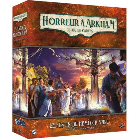 Horreur à Arkham JCE : Le Festin De Hemlock Vale - Extension Campagne photo couverture de jeu