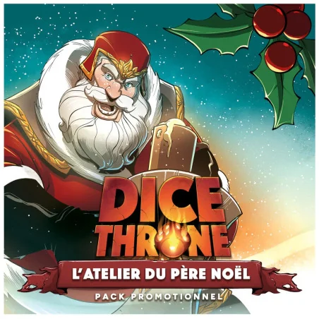 DICE THRONE - Père Noël vs Krampus - Pack promotionnel photo couverture de jeu