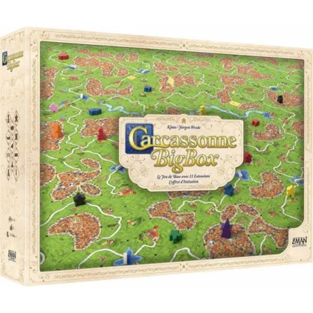 Carcassonne : Big Box 2021 photo couverture de jeu