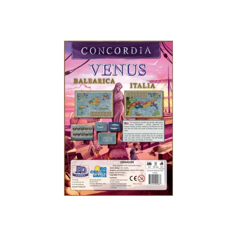 CONCORDIA Balearica & Italia photo couverture de jeu