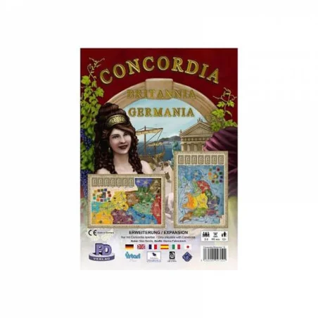 CONCORDIA Britannia & Germania photo couverture de jeu