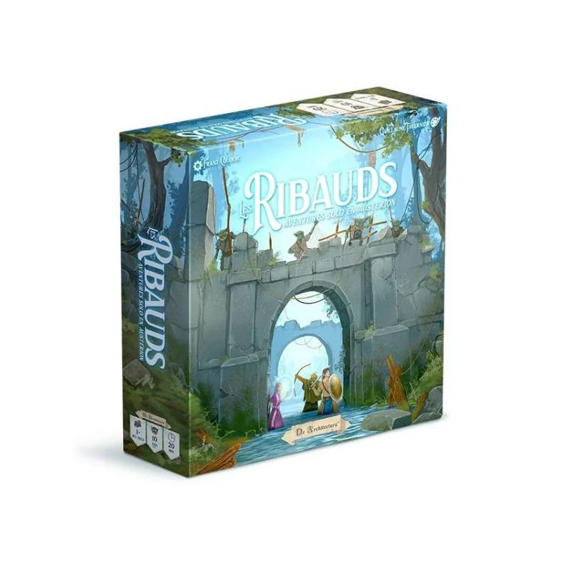 Les Ribauds : Aventures solo en Austerion photo couverture de jeu