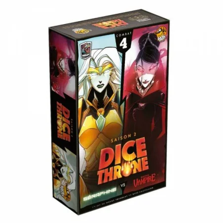 Dice Throne : Séraphine VS Reine Vampire photo couverture de jeu
