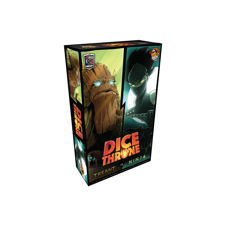 Dice Throne : Tréant VS Ninja photo couverture de jeu