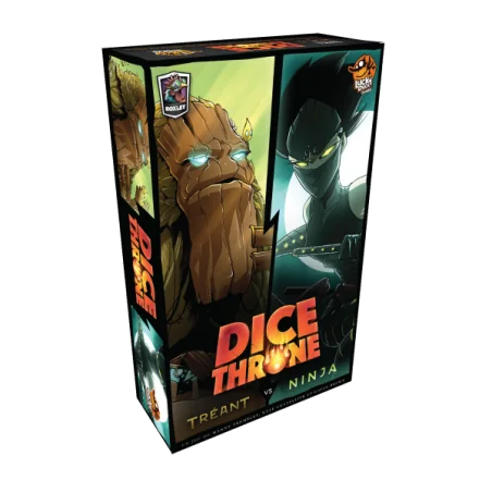 Dice Throne : Tréant VS Ninja photo couverture de jeu