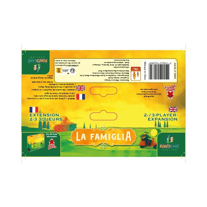 La Famiglia : 2/3 joueurs - Extension photo couverture de jeu