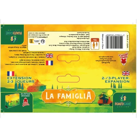 La Famiglia : 2/3 joueurs - Extension photo couverture de jeu