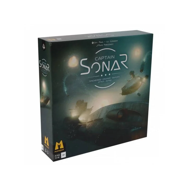 Captain Sonar 2nde Edition photo couverture de jeu