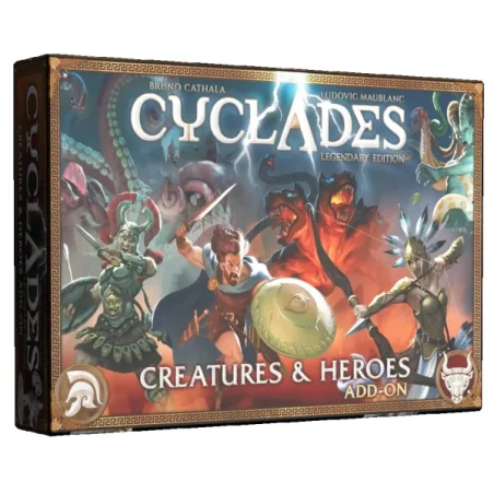 Cyclades : Créatures & Héros - Extension photo couverture de jeu