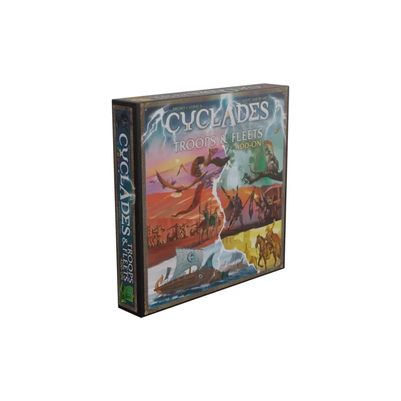 Cyclades : Troupes & Flottes - Extension photo couverture de jeu