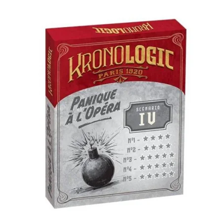 Kronologic - Paris 1920 : Panique à l'Opéra Scénario 4 - Extension photo couverture de jeu