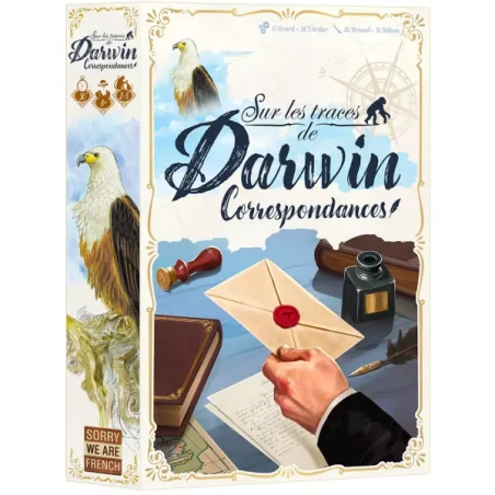 Sur les Traces de Darwin : Correspondances - extension photo couverture de jeu