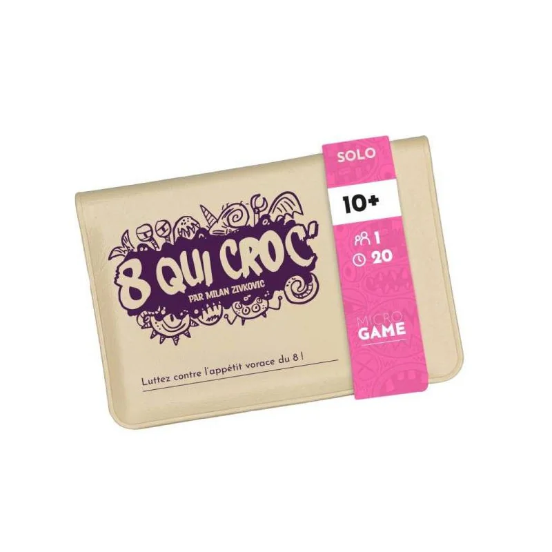 8 qui Croc' : Numbsters - Micro Game photo couverture de jeu