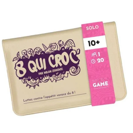 8 qui Croc' : Numbsters - Micro Game photo couverture de jeu