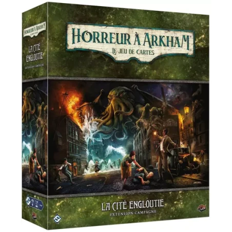 Horreur à Arkham JCE : La Cité Engloutie - Extension Campagne photo couverture de jeu